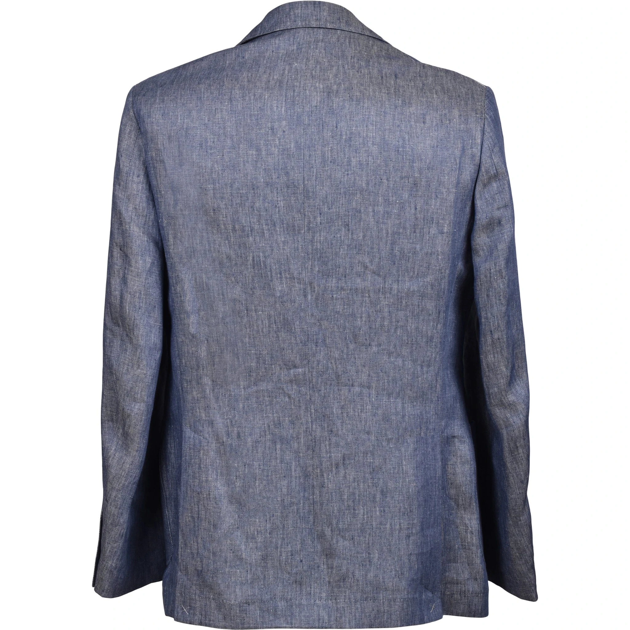 بليزر كتان أزرق