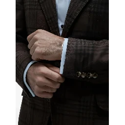 Brown Wool Two-Piece Suit