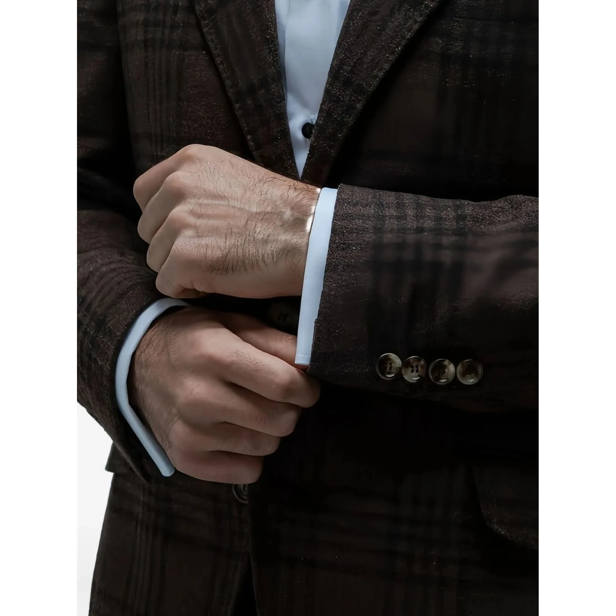 Brown Wool Two-Piece Suit