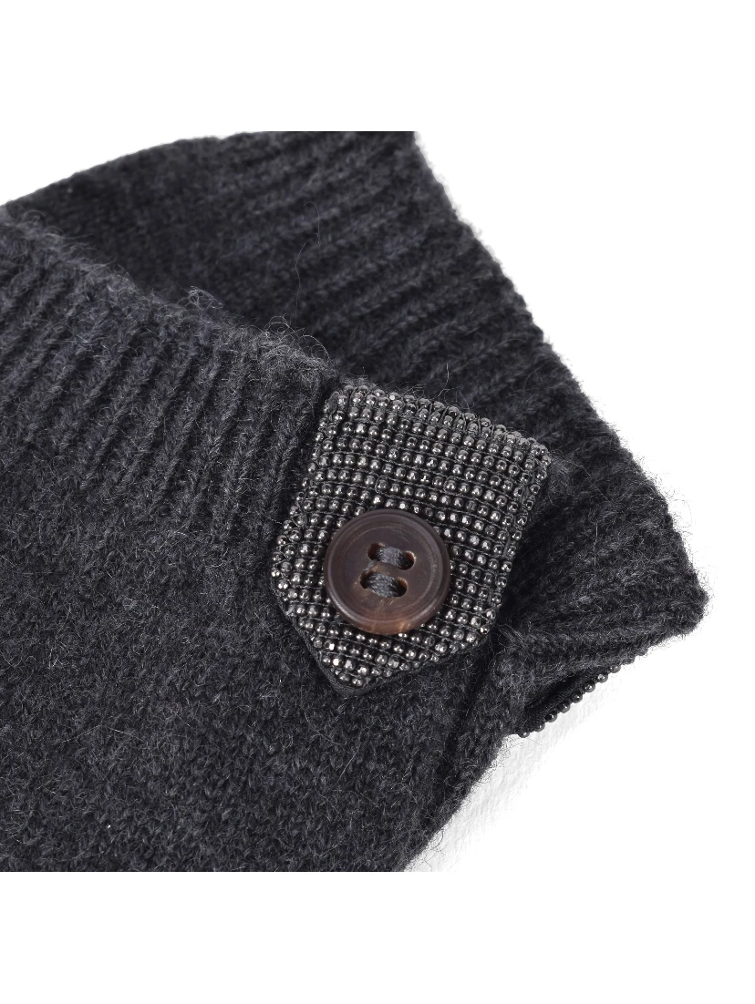 Black Cashmere Gloves