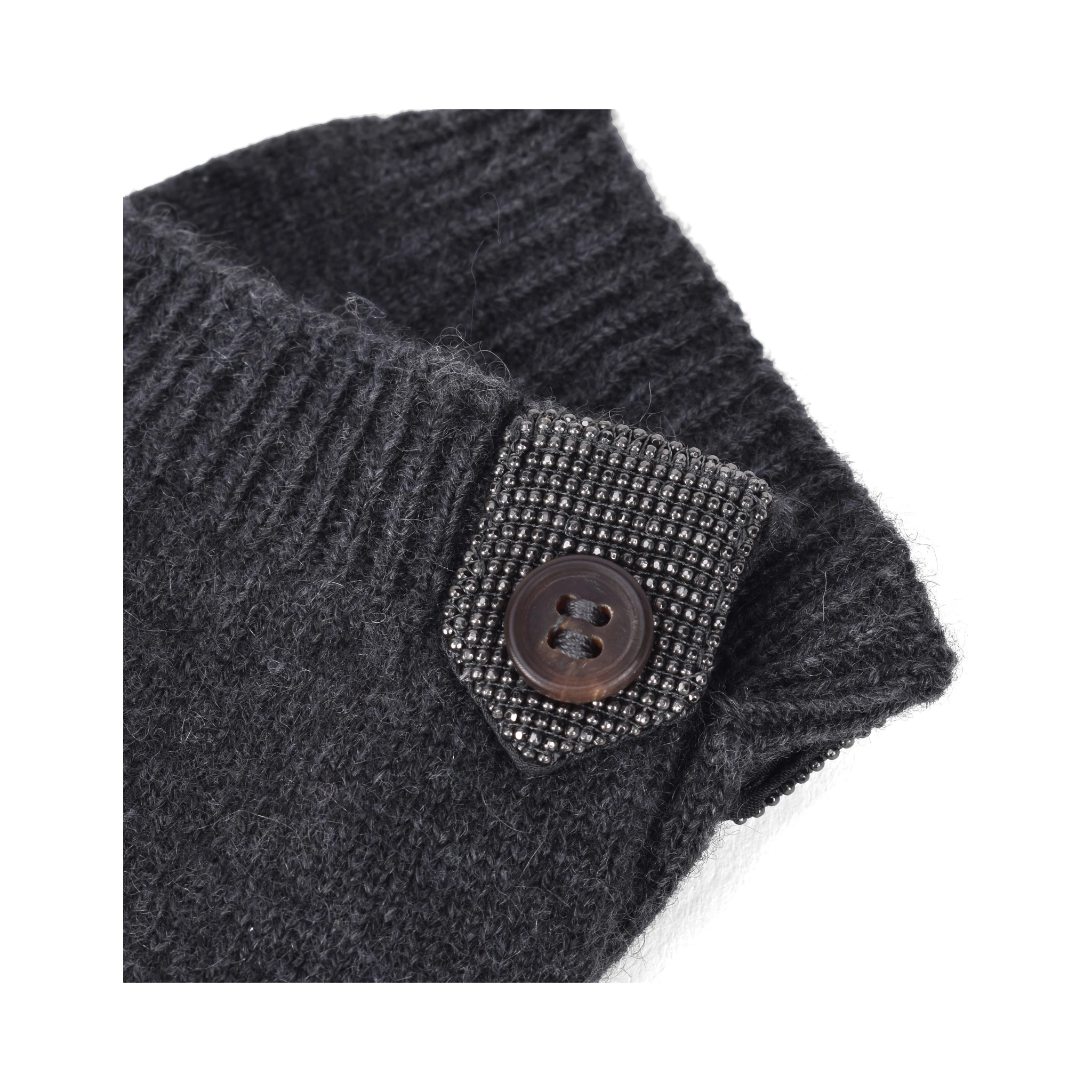 Black Cashmere Gloves