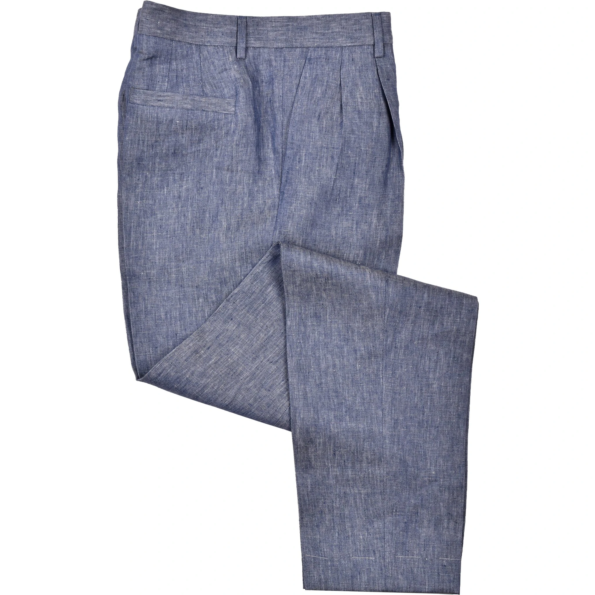 بليزر كتان أزرق