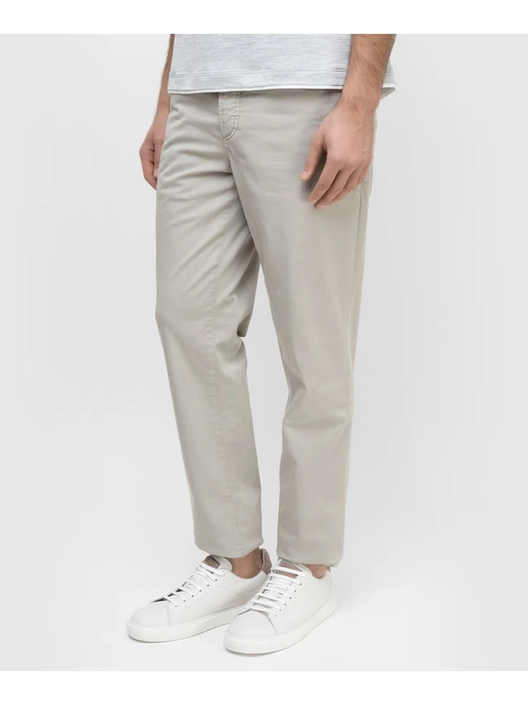 Beige Cotton Casual Pants alternative