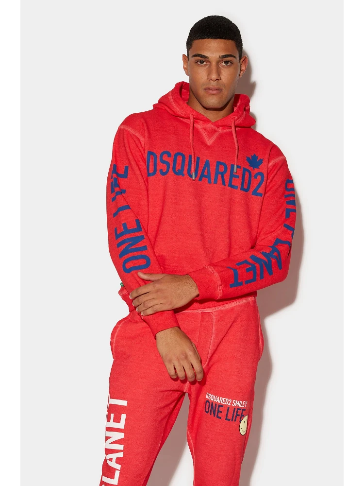 Red Fibres Sweatshirt