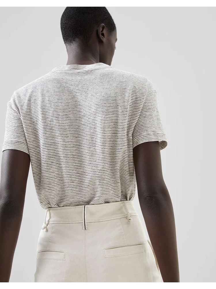 White Cotton Casual Pants alternative