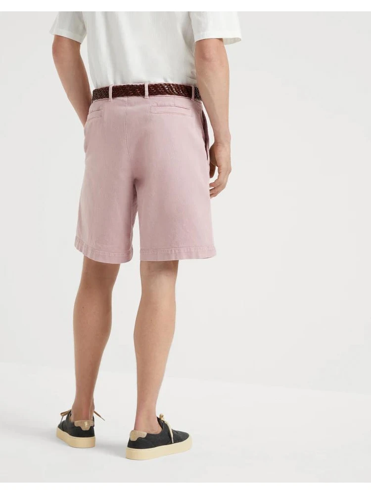 Pink Cotton Bermuda Shorts alternative