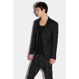 Black Fibres Blazer