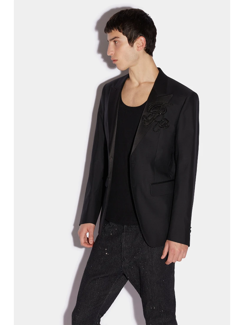 Black Fibres Blazer