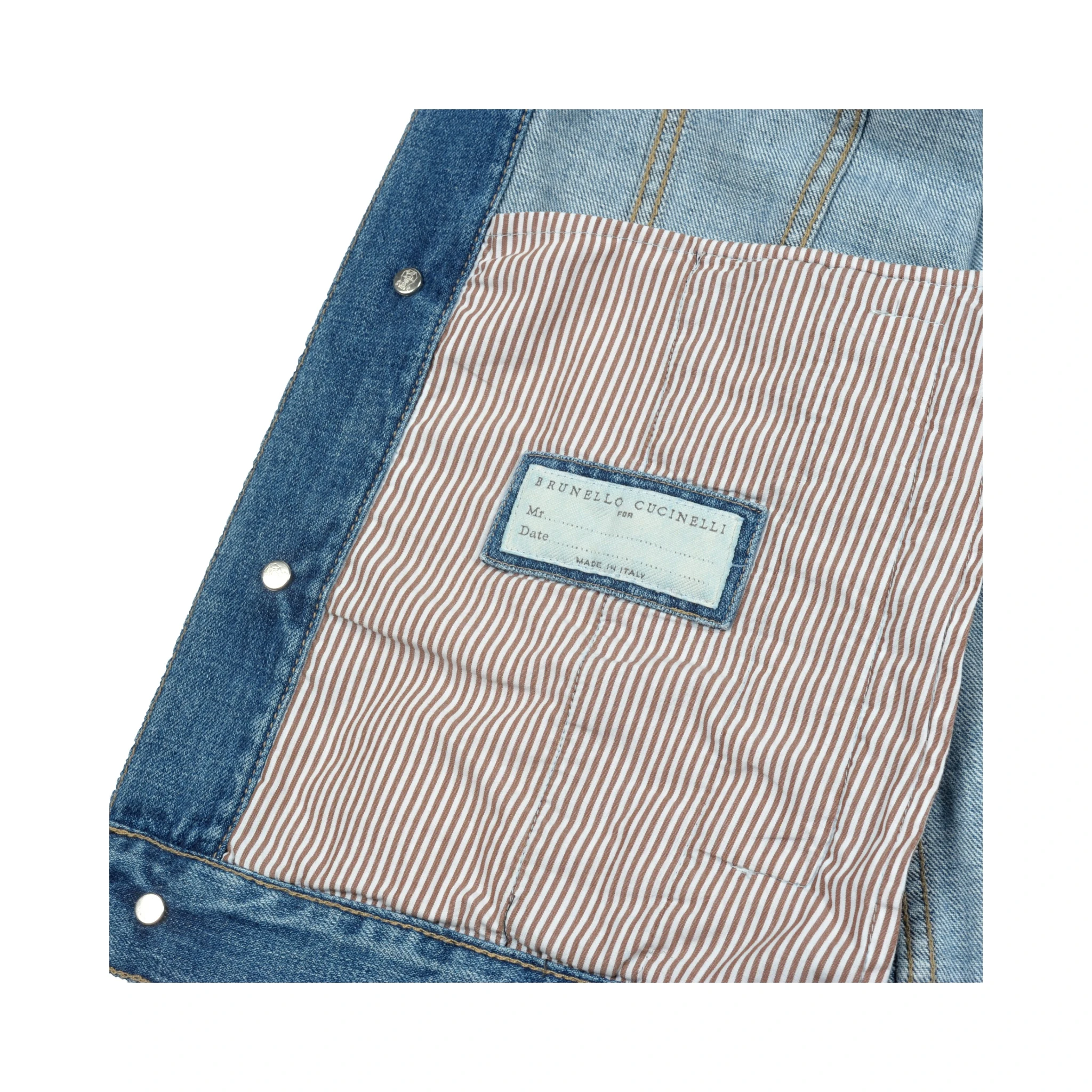 Light Blue Cotton Denim Jacket