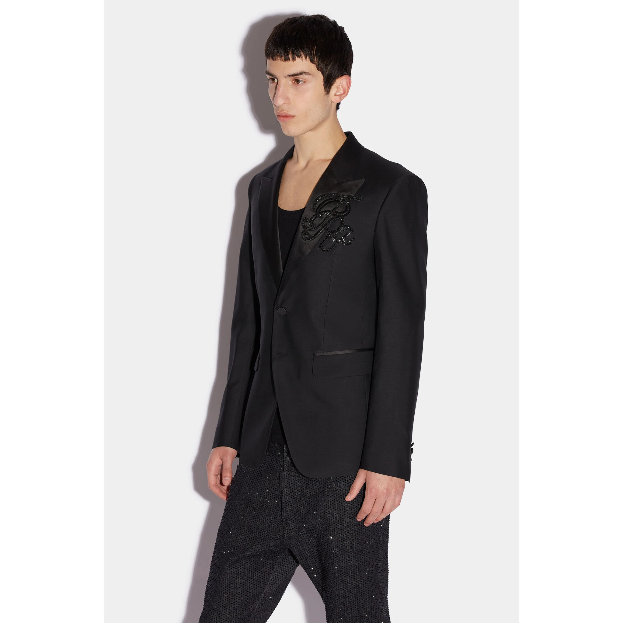 Black Fibres Blazer