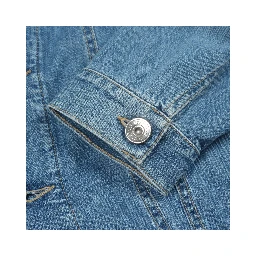 Light Blue Cotton Denim Jacket