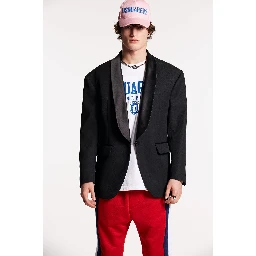 Black Fibres Blazer