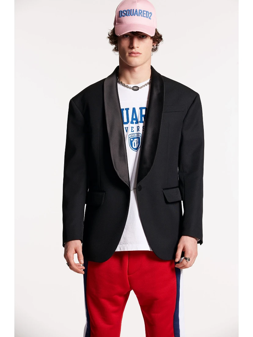 Black Fibres Blazer