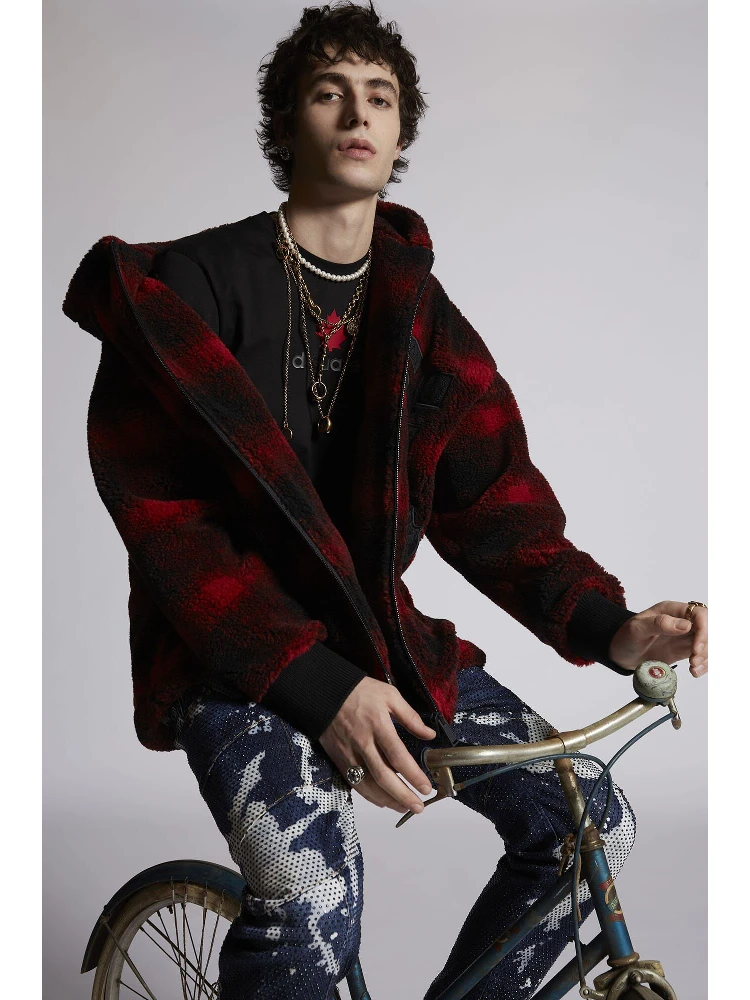 Bicolor Fibres Sweatshirt