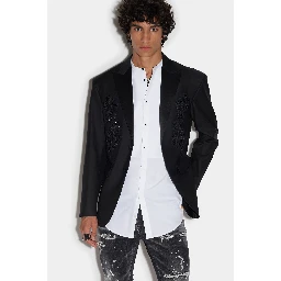 Black Fibres Blazer