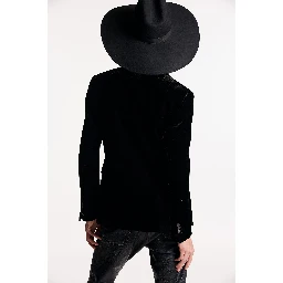 Black Fibres Blazer
