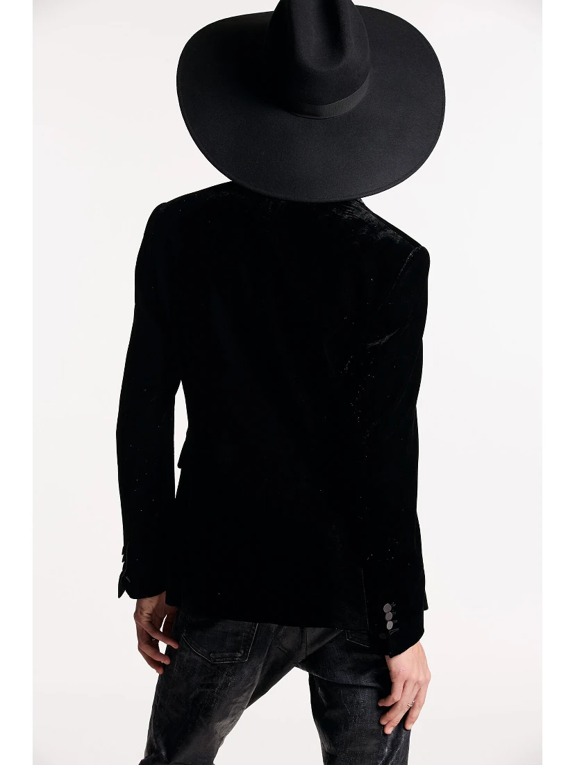 Black Fibres Blazer