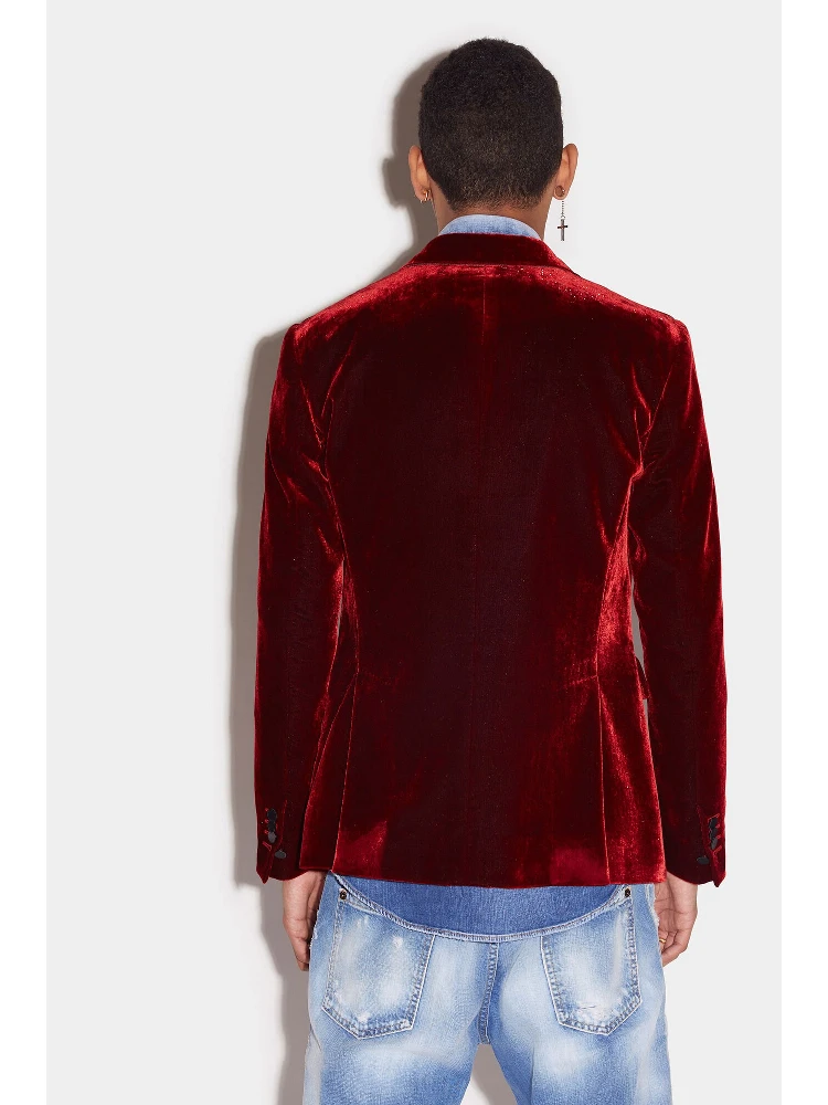Burgundy Fibres Blazer alternative