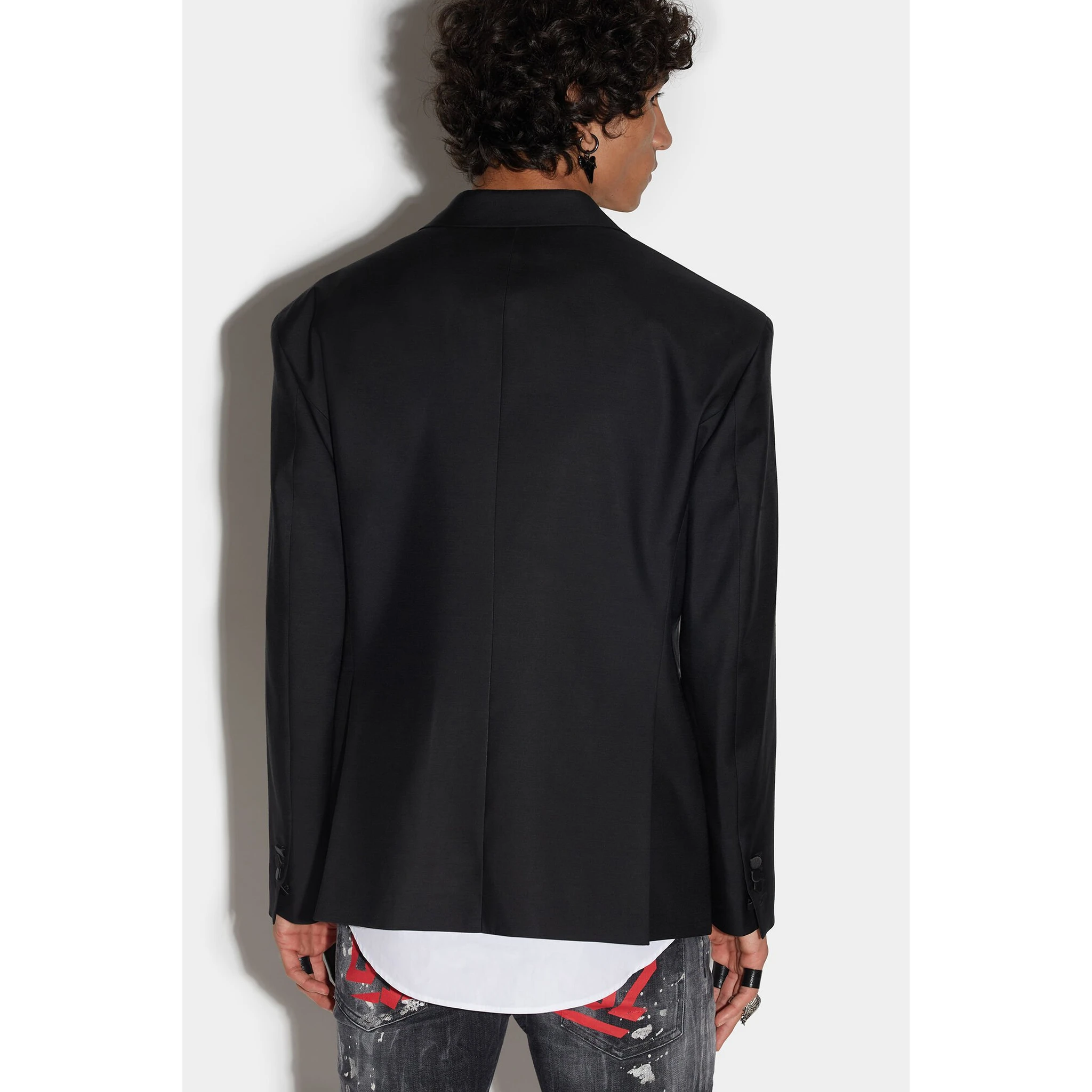 Black Fibres Blazer