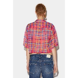 Multicolor Fibres Pattern Shirt