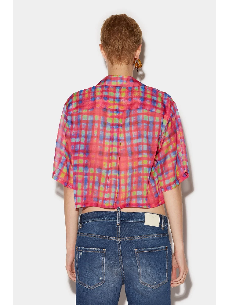 Multicolor Fibres Pattern Shirt alternative