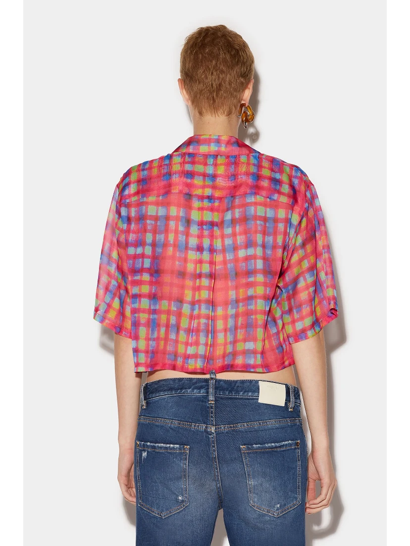 Multicolor Fibres Pattern Shirt