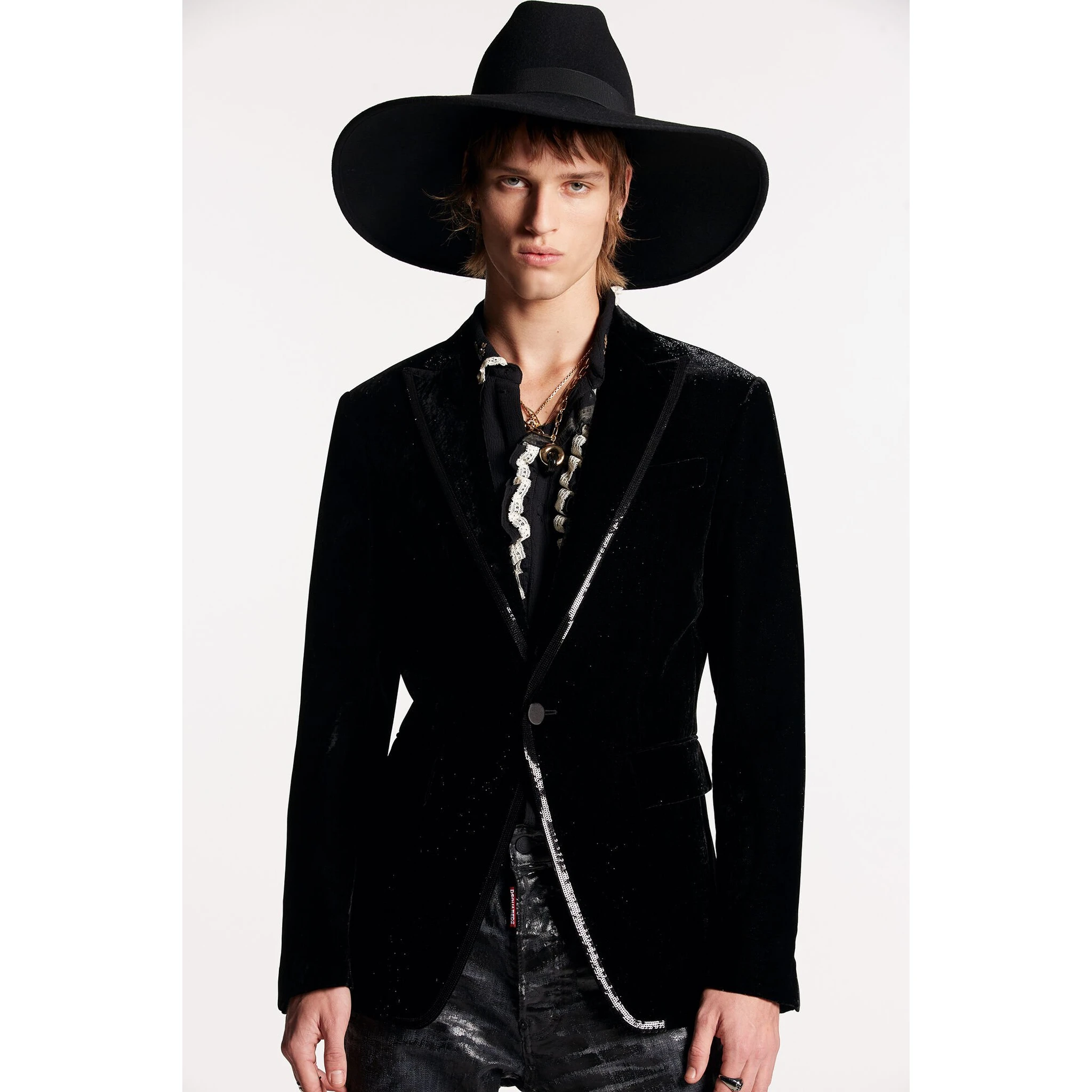 Black Fibres Blazer