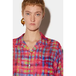 Multicolor Fibres Pattern Shirt