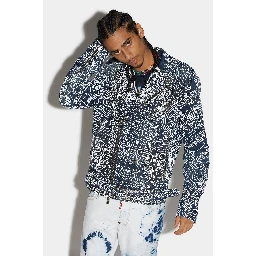 Blue Fibres Biker Jacket