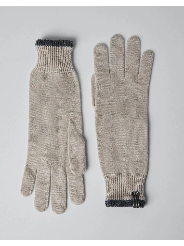 Multicolor Cashmere Gloves