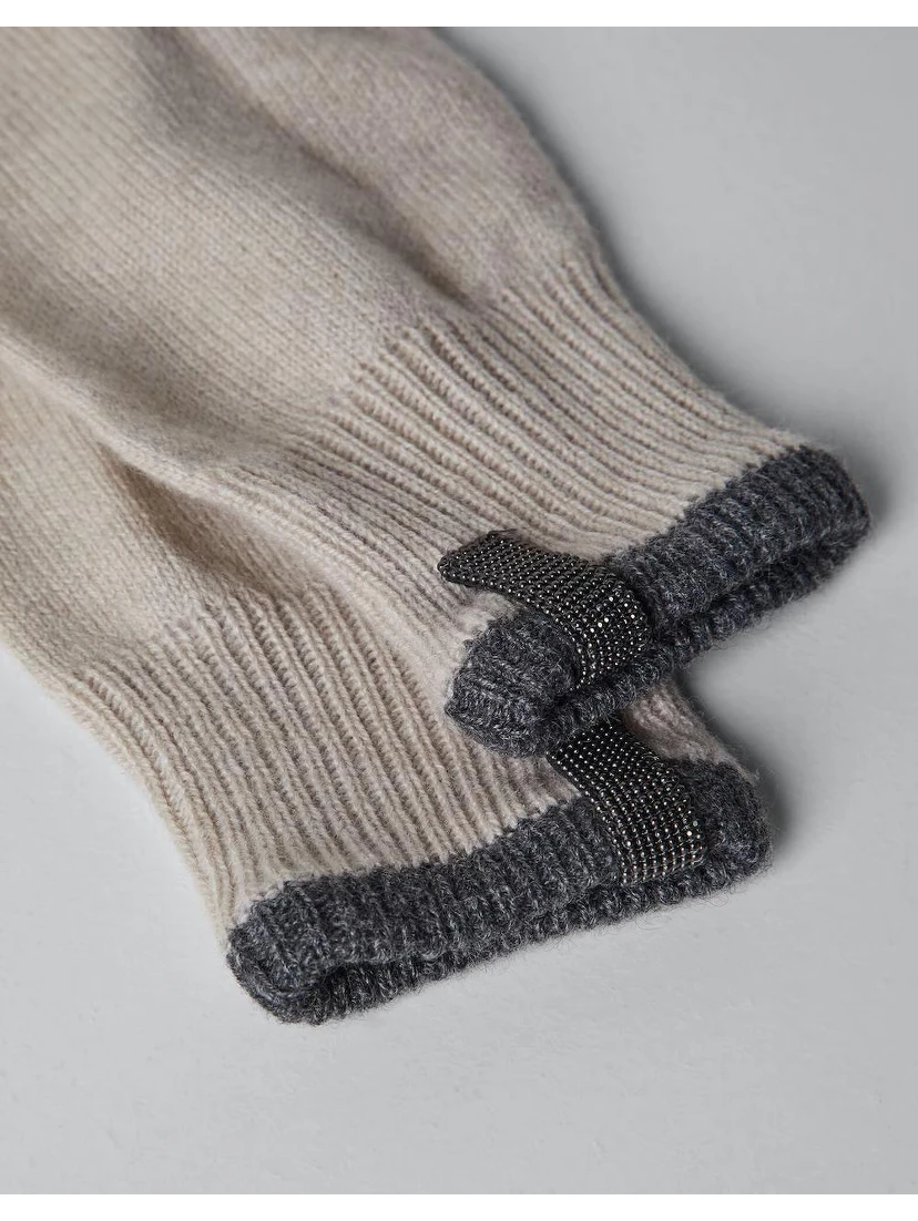 Multicolor Cashmere Gloves