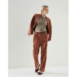 Brown Cashmere T-Shirt