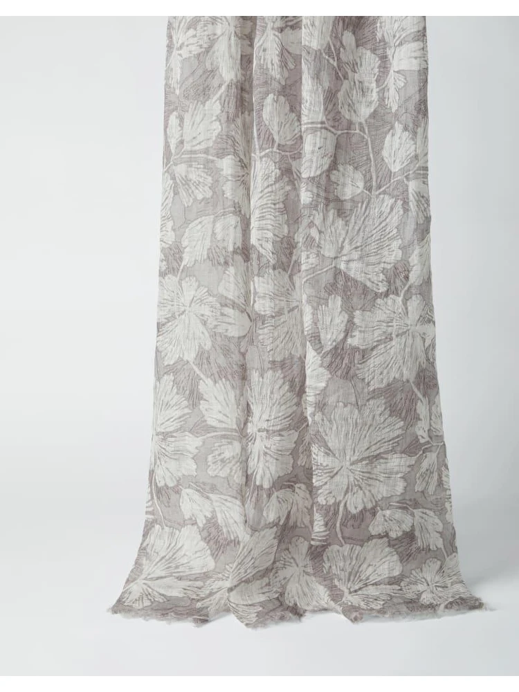 Bicolor Linen Scarf