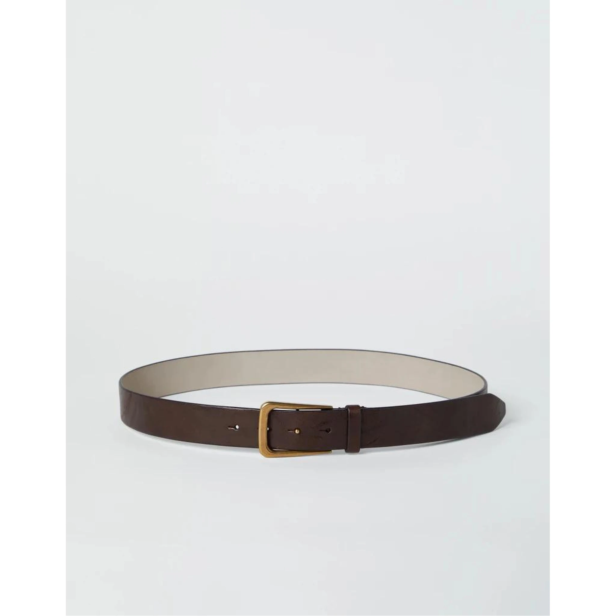Brown Leather Regular Belt