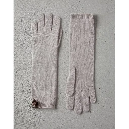 Bicolor Cashmere Gloves