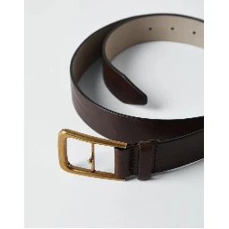 Brown Leather Regular Belt