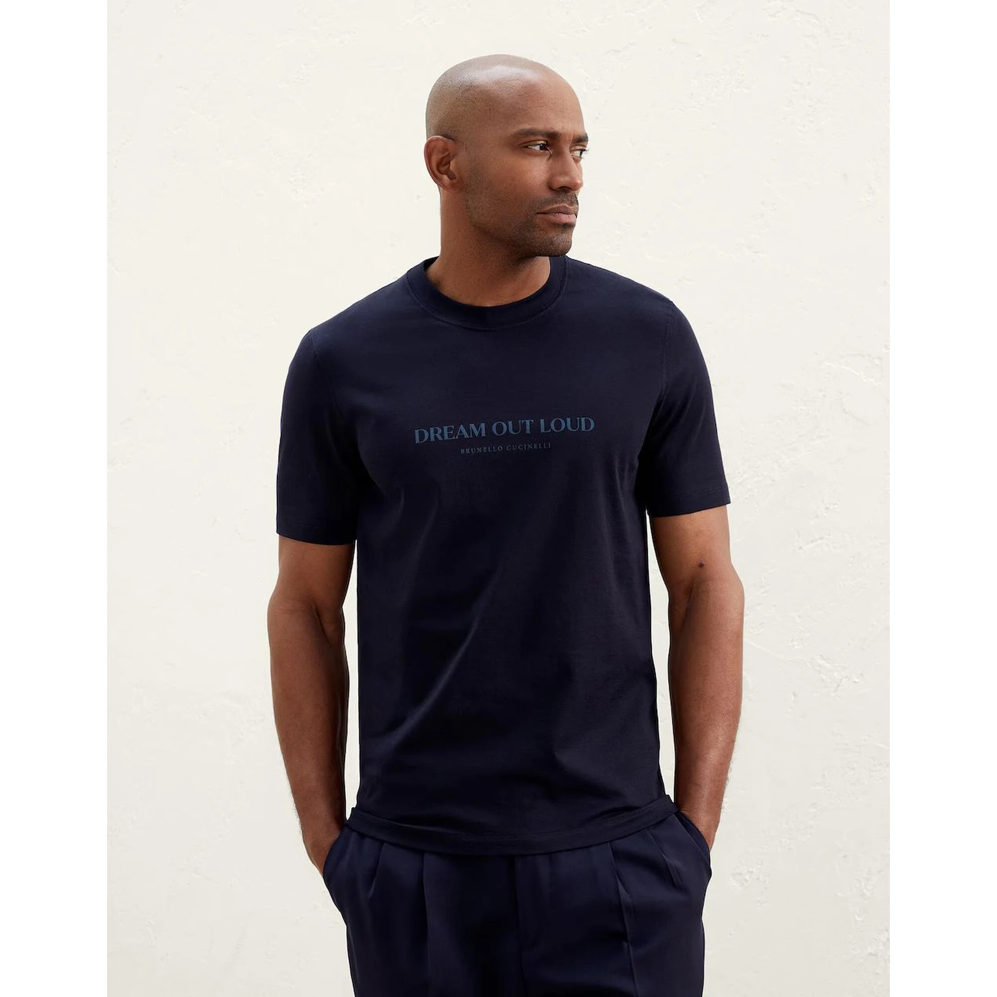 Blue Cotton T-Shirt