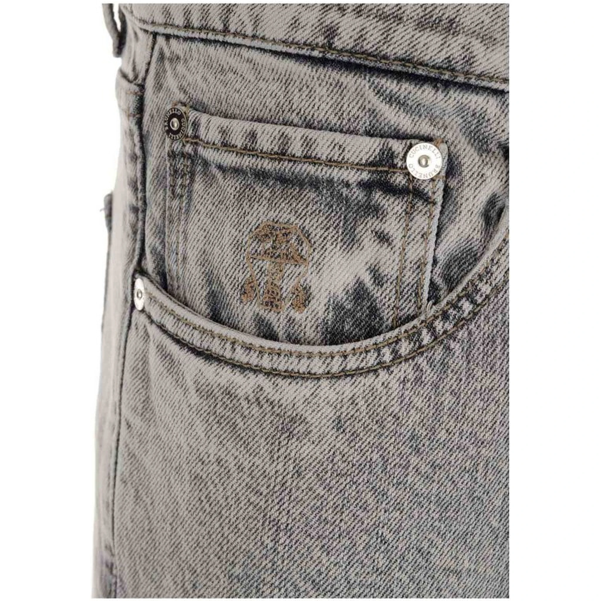 Black Cotton Slim Fit Jeans