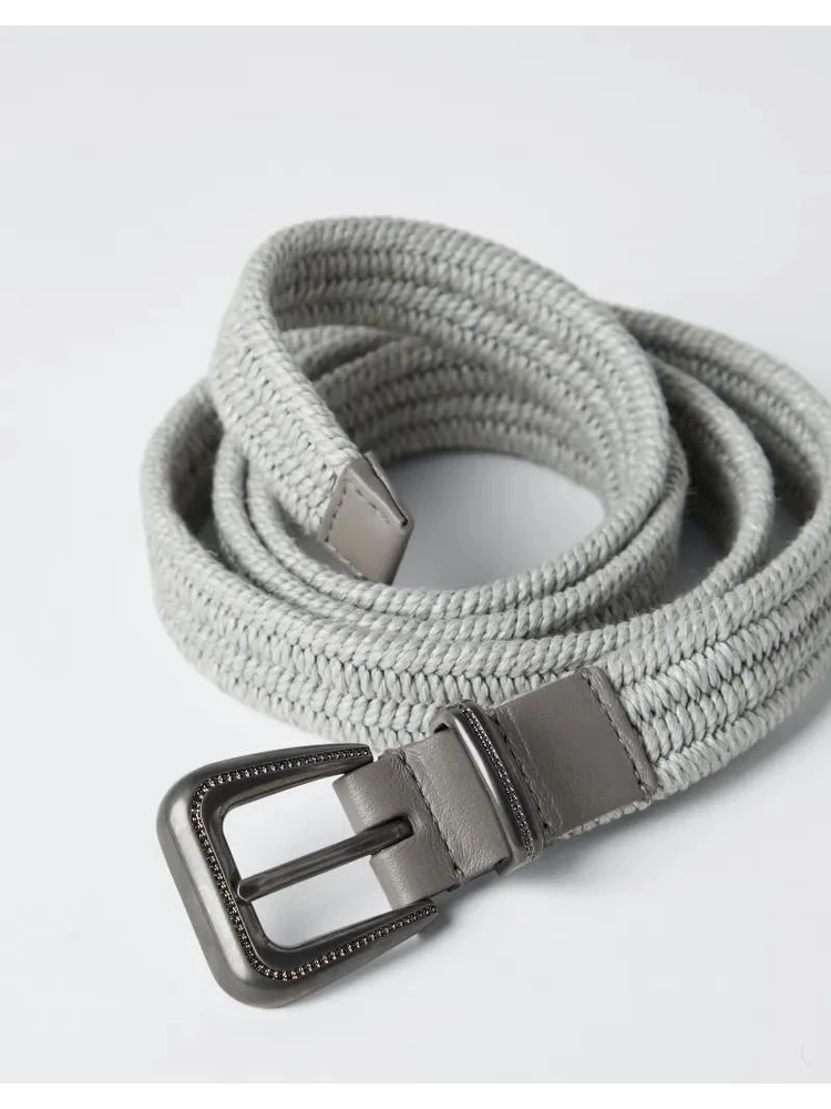 Bicolor Linen Belt alternative