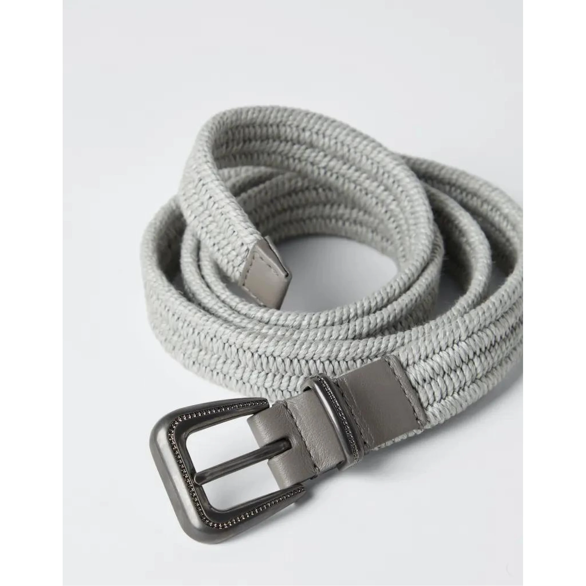 Bicolor Linen Belt
