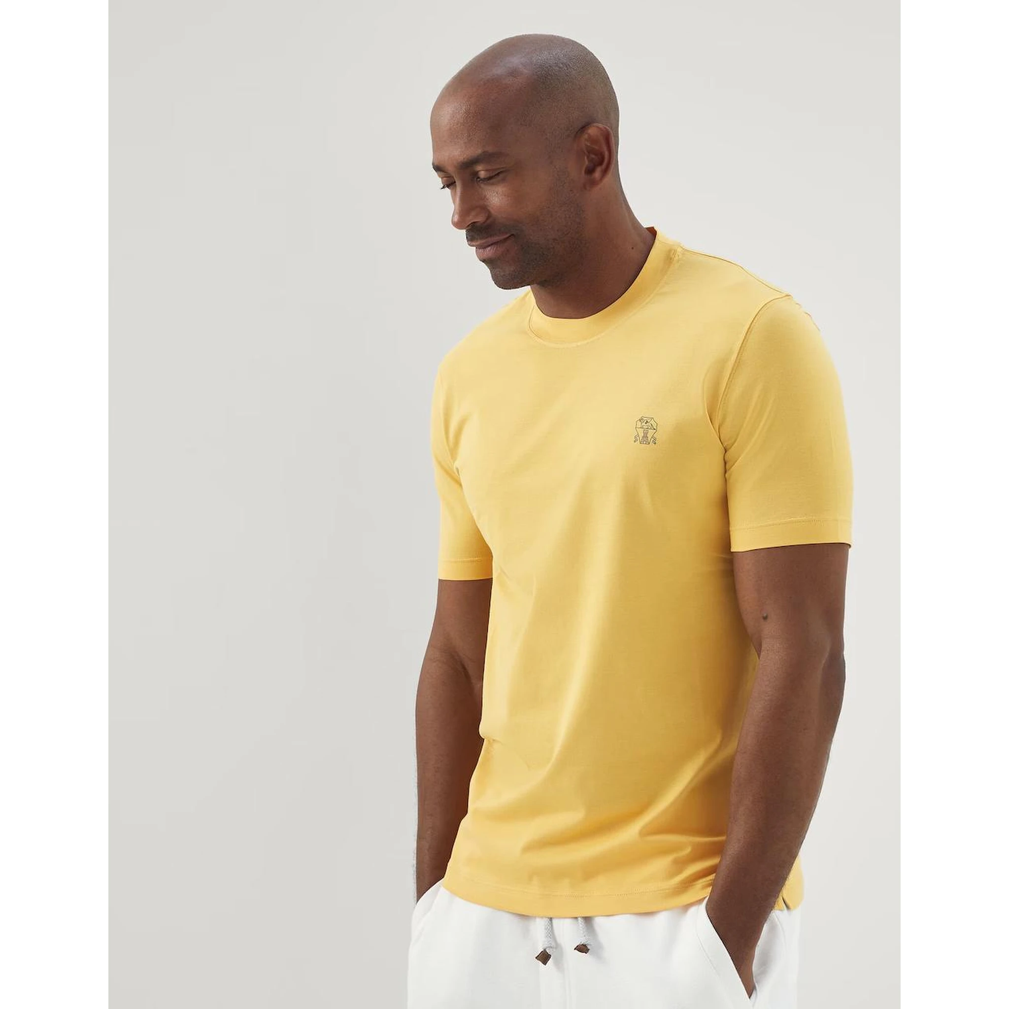 Bicolor Cotton T-Shirt