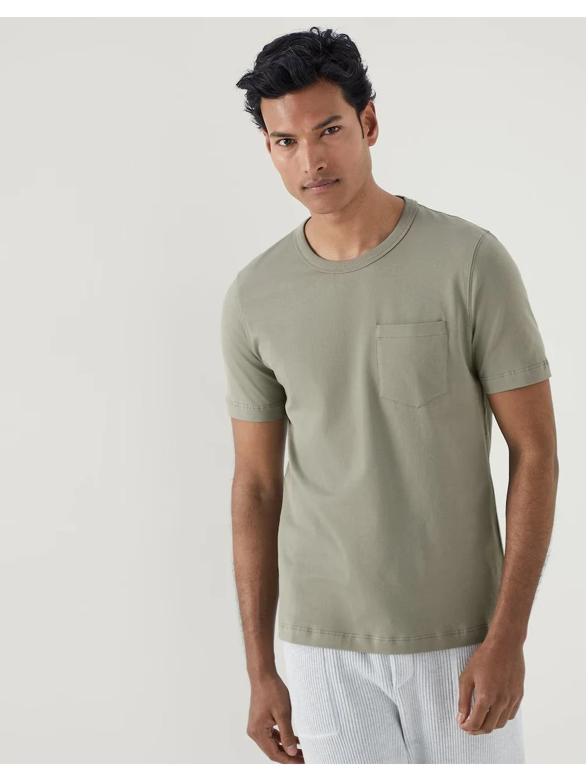Green Cotton T-Shirt
