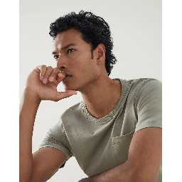 Green Cotton T-Shirt