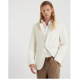 Bicolor Polyester Blazer