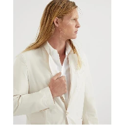 Bicolor Polyester Blazer