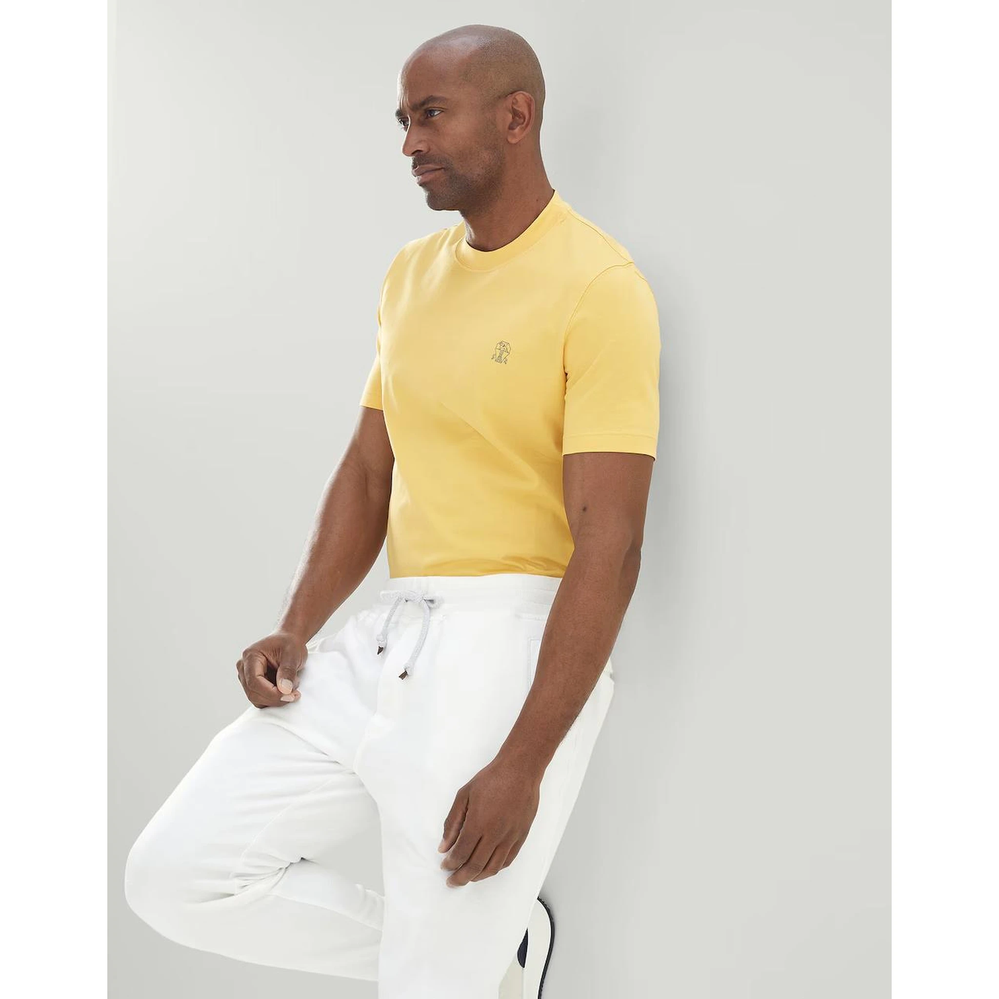 Bicolor Cotton T-Shirt