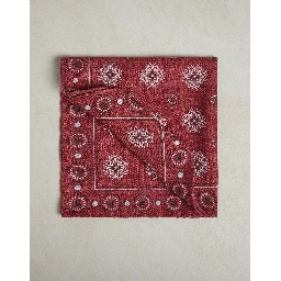 Bordeaux Silk Pocket Square