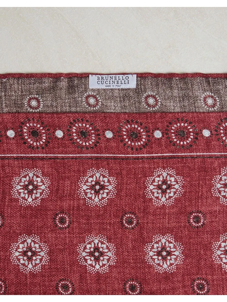 Bordeaux Silk Pocket Square alternative
