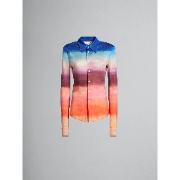 Multicolor Fibres Pattern Shirt