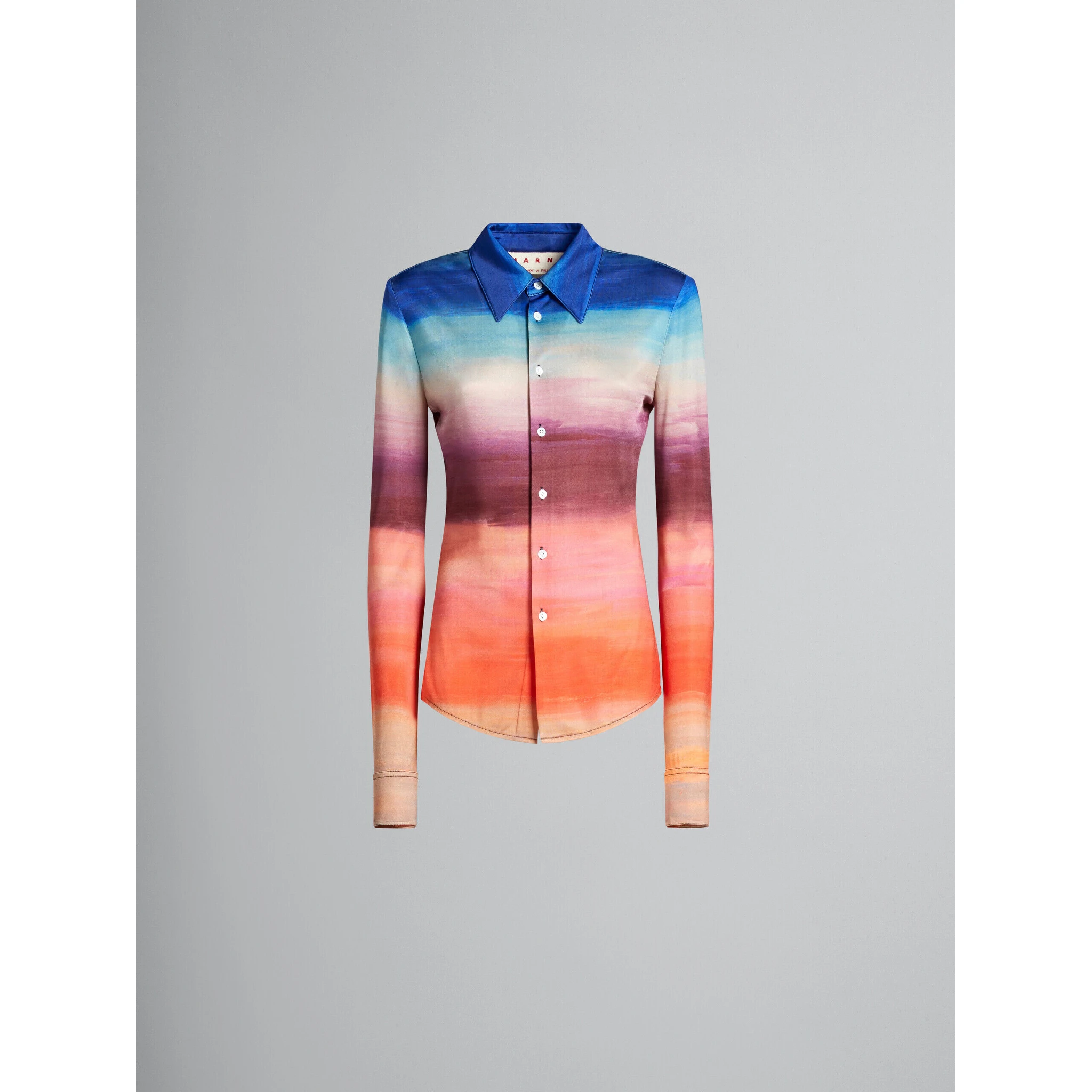 Multicolor Fibres Pattern Shirt